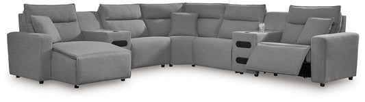 Modmax II 7-Piece Power Reclining Sectional with Chaise