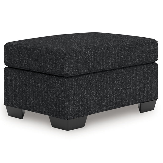 Jasmine Peaks Ottoman