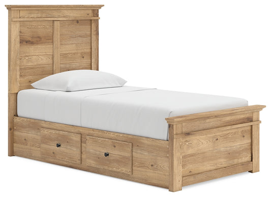 Makidern Twin Panel Storage Bed