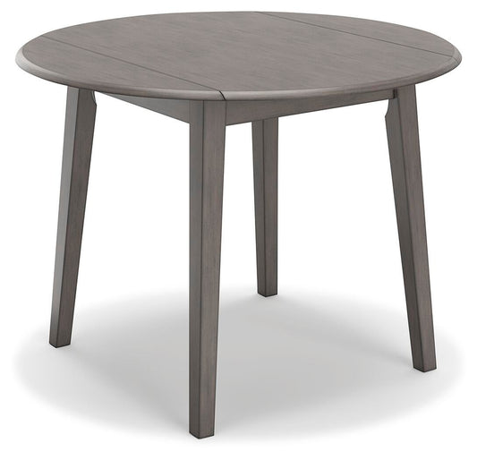 Shullden Round DRM Drop Leaf Table