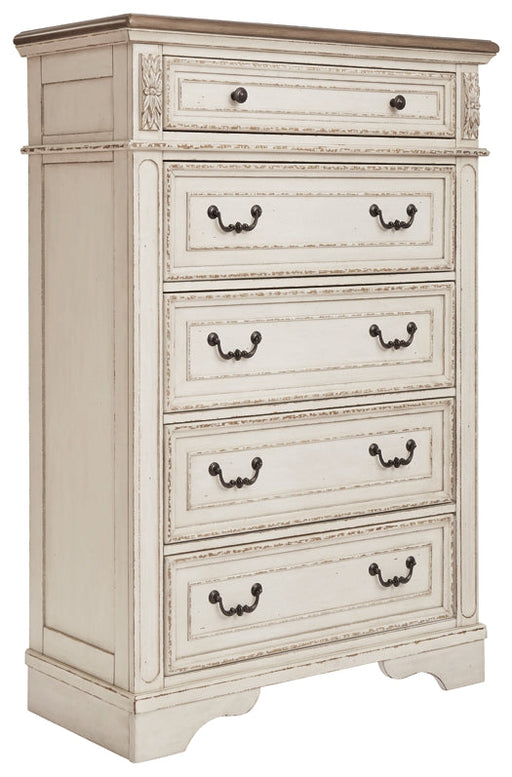 Realyn Five Drawer Chest Royal Furniture