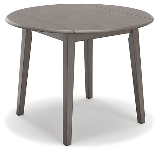 Shullden Round DRM Drop Leaf Table Royal Furniture