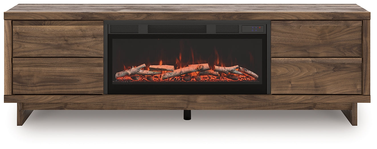Zadilyn 72" TV Stand with Electric Fireplace