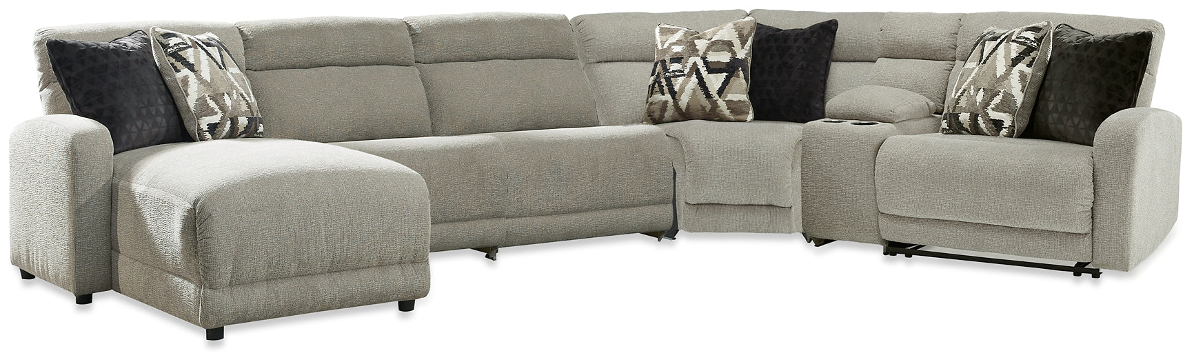 Colleyville 6-Piece Power Reclining Sectional with Chaise