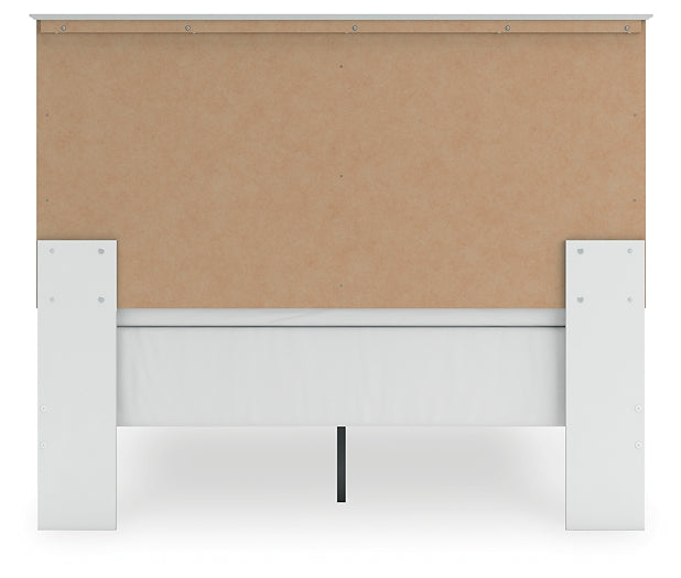 Bostwick Shoals Queen Panel Bed with Mirrored Dresser and Nightstand