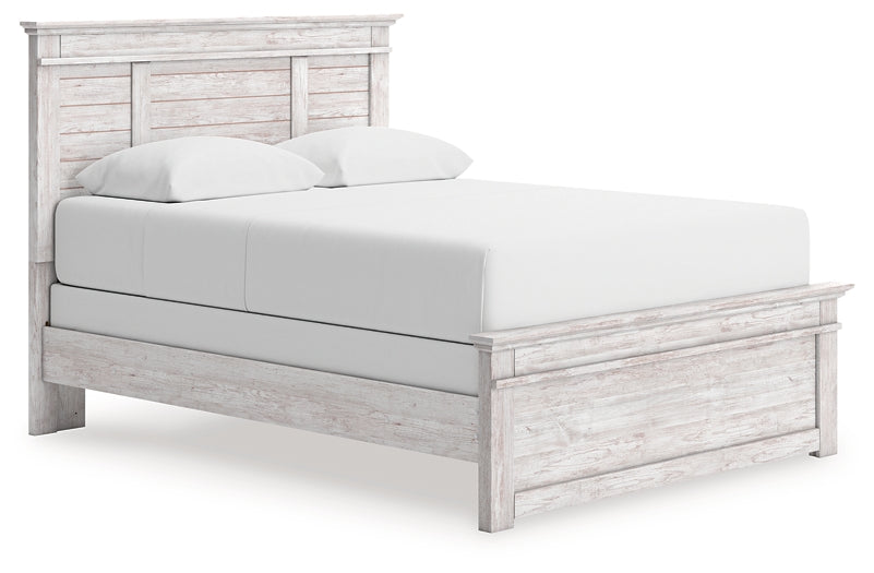 Makidern Queen Panel Bed