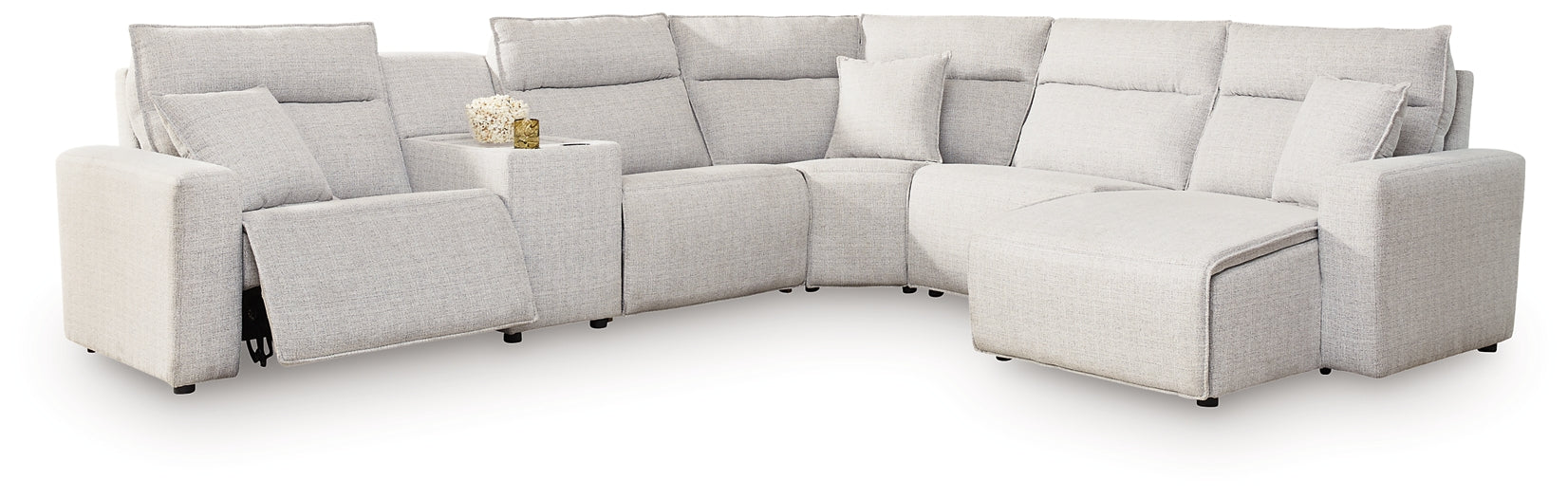 Modmax II 6-Piece Power Reclining Sectional with Chaise and Console