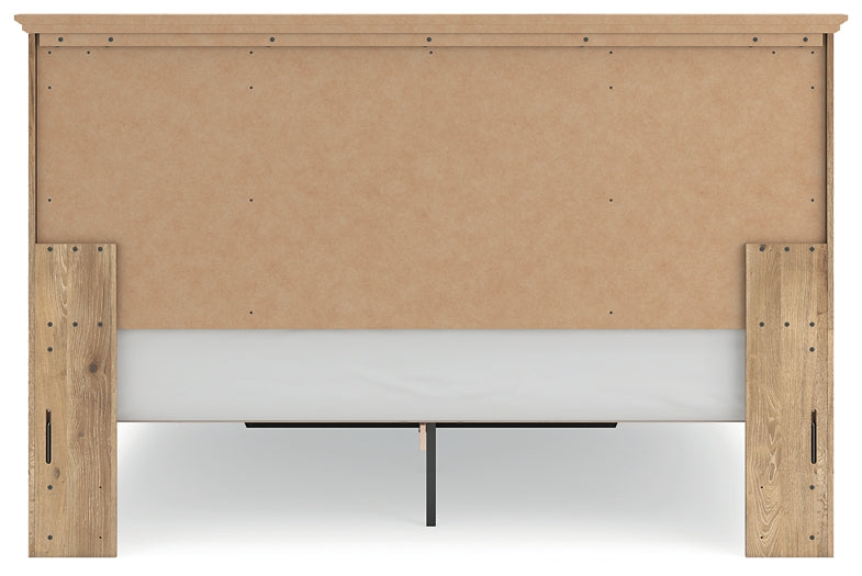 Makidern King Panel Storage Bed