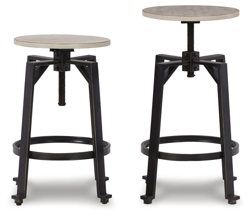 Karisslyn Swivel Stool (2/CN)