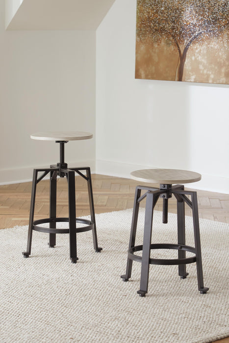 Karisslyn Swivel Stool (2/CN)