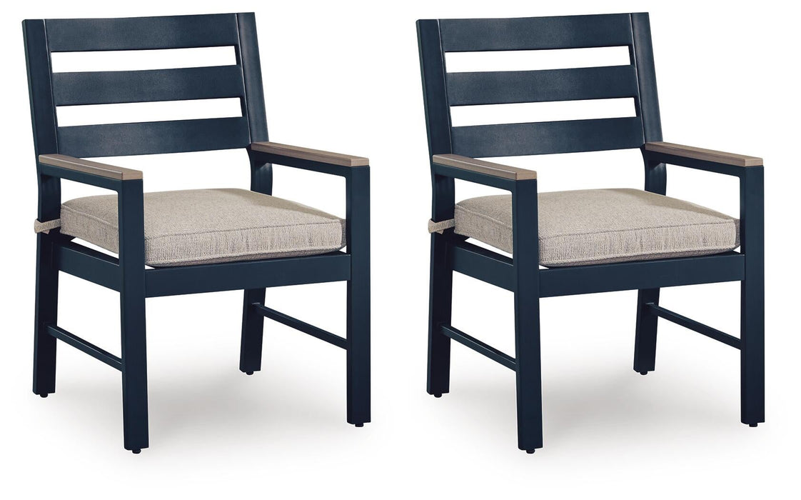 East Beach Arm Chair With Cushion (2/CN)