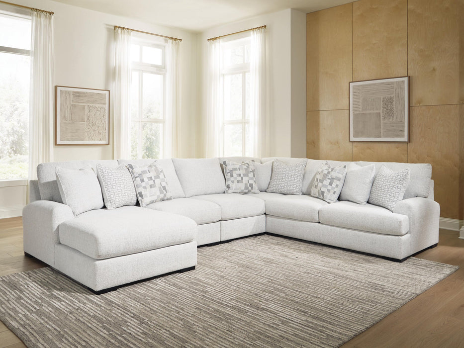 Misty-Lakes 5-Piece Sectional with Chaise