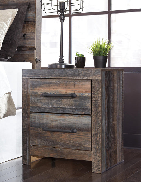 Drystan Full Bookcase Headboard, Dresser, Mirror, Chest and Nightstand