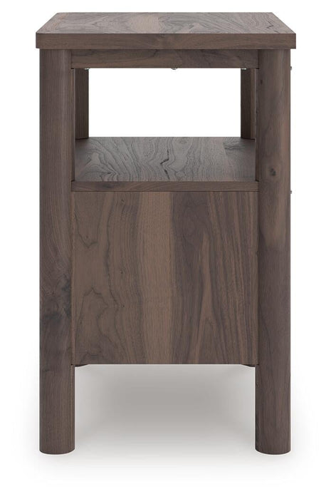 Pamytta Full Panel Bed, Dresser, Mirror, Chest and Nightstand