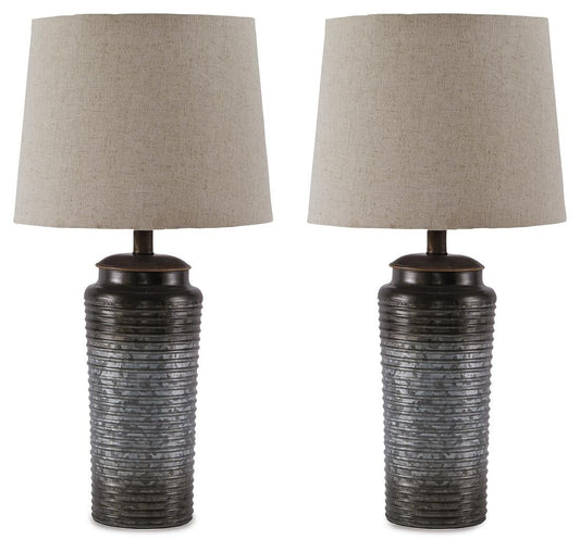 Norbert Metal Table Lamp (2/CN)