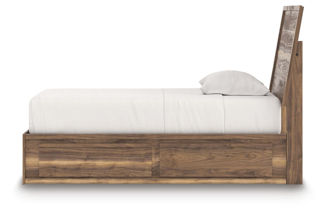 Chirason Twin Panel Bed with Storage