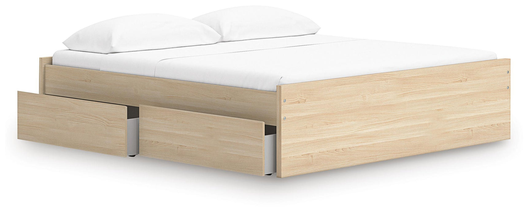 Onita King Platform Bed with 2 Side Storage