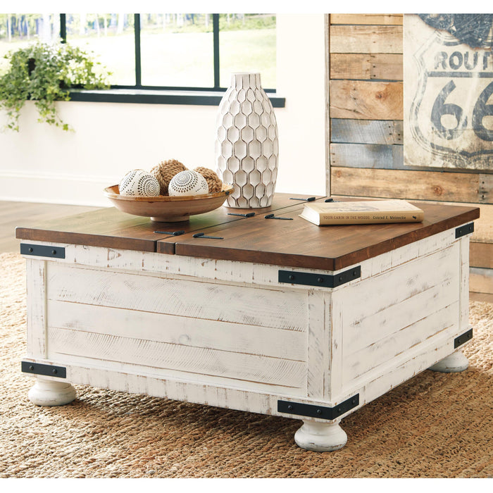 Wystfield Cocktail Table with Storage