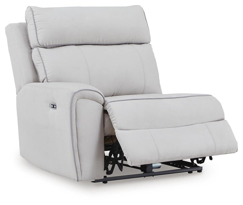Social Pointe 5-Piece Reclining Sectional with Storage Consoles