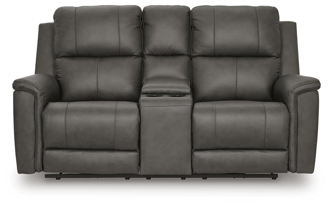 Bleckley PWR REC Loveseat/CON/ADJ HDRST