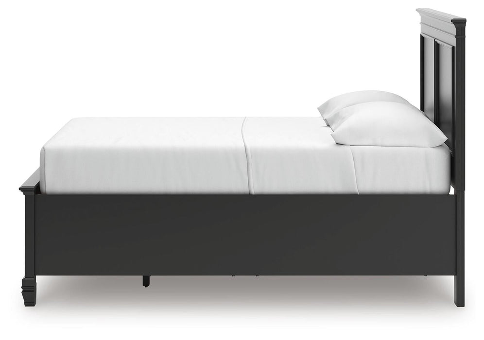Lanolee Full Panel Storage Bed