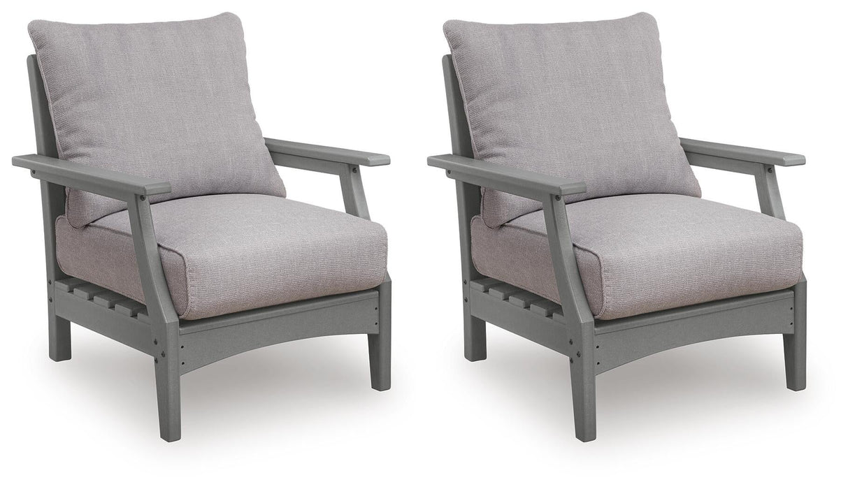 Cove Beach Lounge Chair w/Cushion (2/CN)