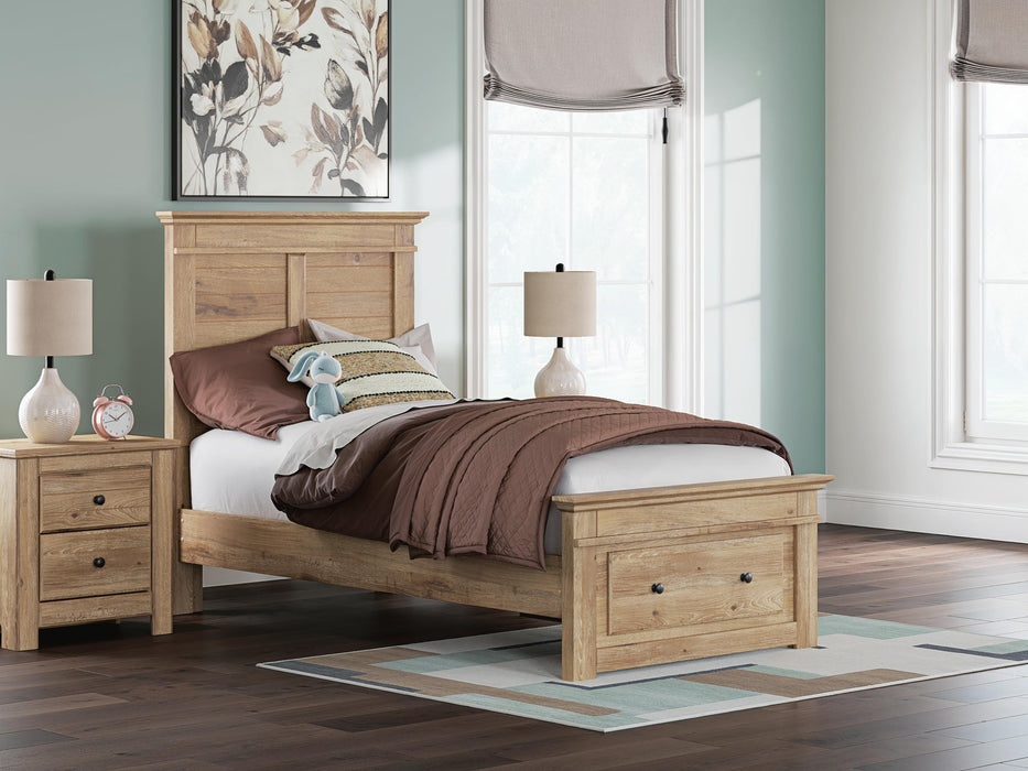 Makidern Twin Panel Storage Bed