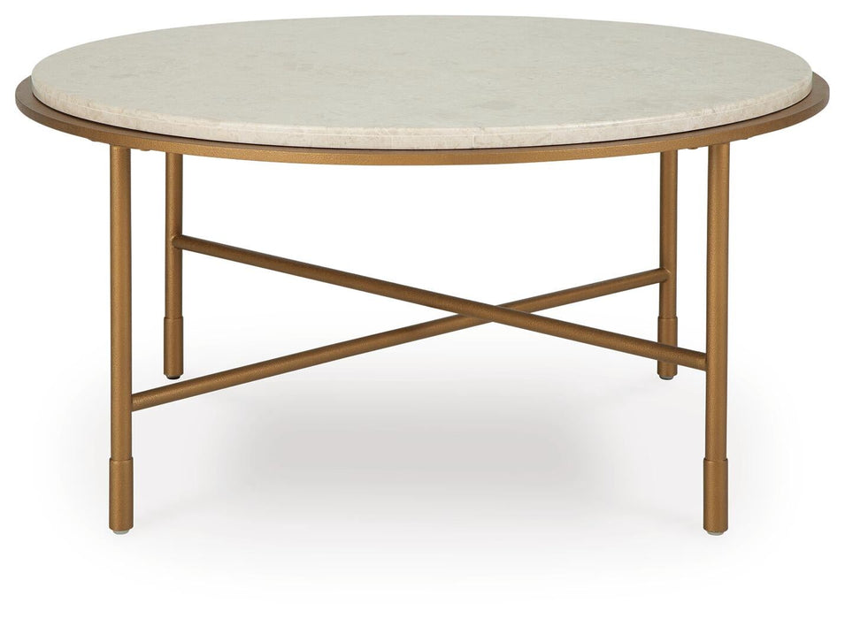 Alben Round Cocktail Table