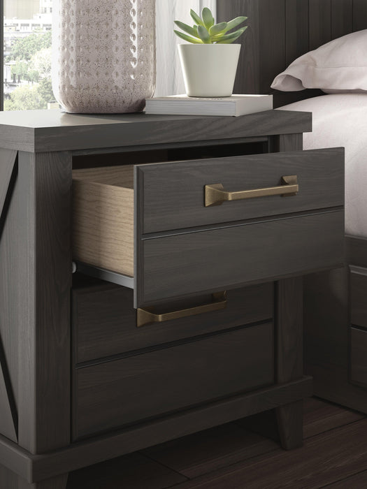 Vonitta Bay Two Drawer Night Stand