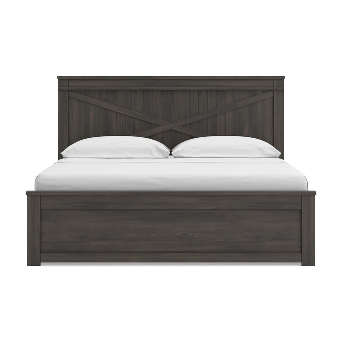 Vonitta Bay King Panel Bed with Storage