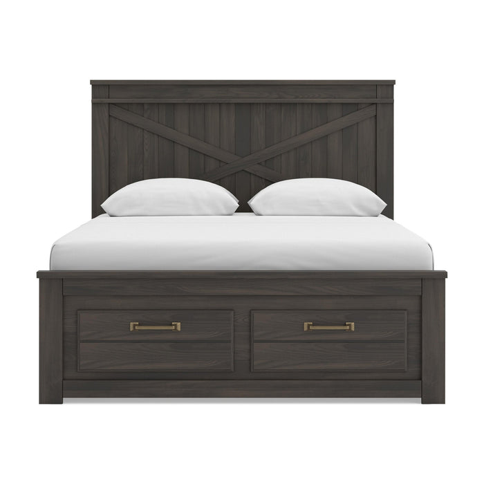 Vonitta Bay Queen Panel Storage Bed
