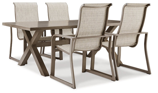 Beach Front Outdoor Dining Table and 4 Chairs Royal Furniture