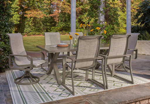 Beach Front Outdoor Dining Table and 6 Chairs Royal Furniture