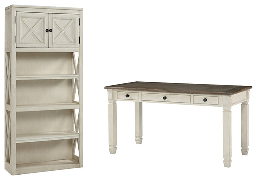 Bolanburg Home Office Desk and Storage Royal Furniture