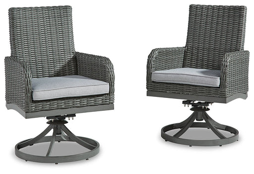 Elite Park Swivel Chair w/Cushion (2/CN) Royal Furniture