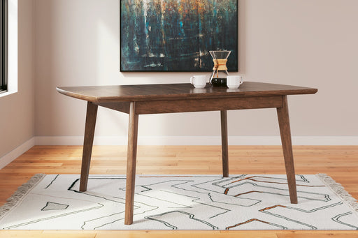 Lyncott RECT DRM Butterfly EXT Table Royal Furniture
