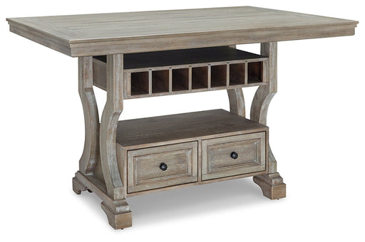 Moreshire RECT Dining Room Counter Table Royal Furniture